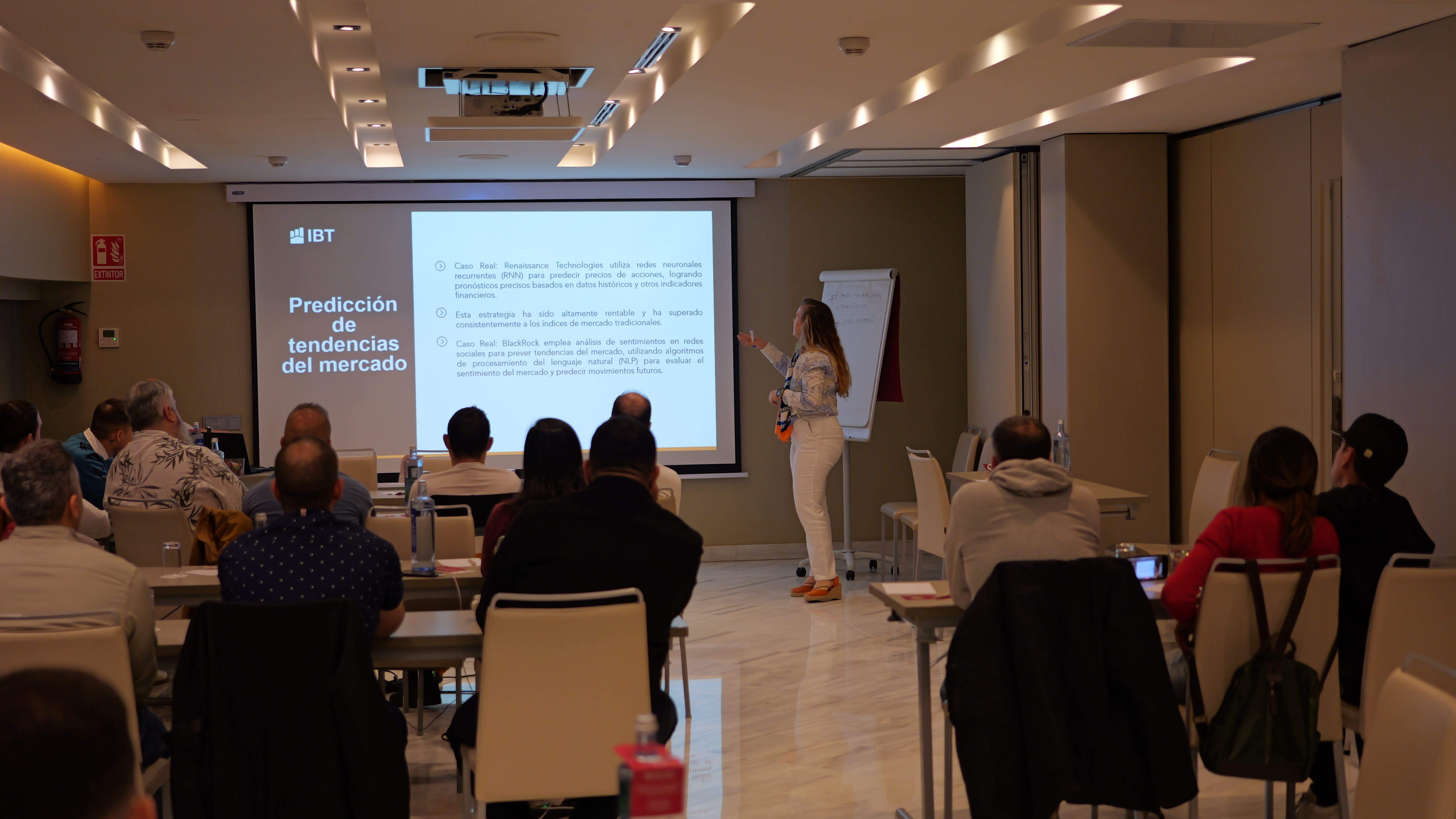 IBT Barcelona — sala de trading presencial